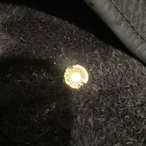 Vintage Dooney and Bourke bucket black purse drawstring - Picture 8 of 16